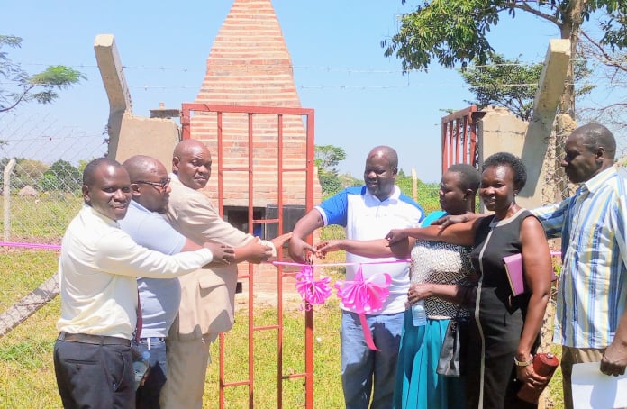 Handover of the incinerator